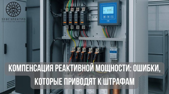 Компенсация реактивной мощности: ошибки, которые приводят к штрафам
