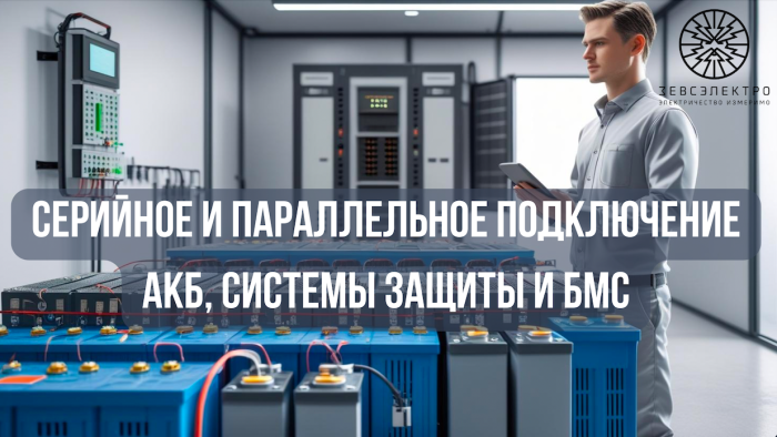 Серийное и параллельное подключение, защита и БМС: что нужно знать при подборе аккумуляторов для ИБП