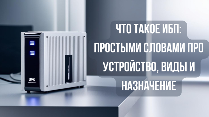 Что такое ИБП: простыми словами про устройство, виды и назначение