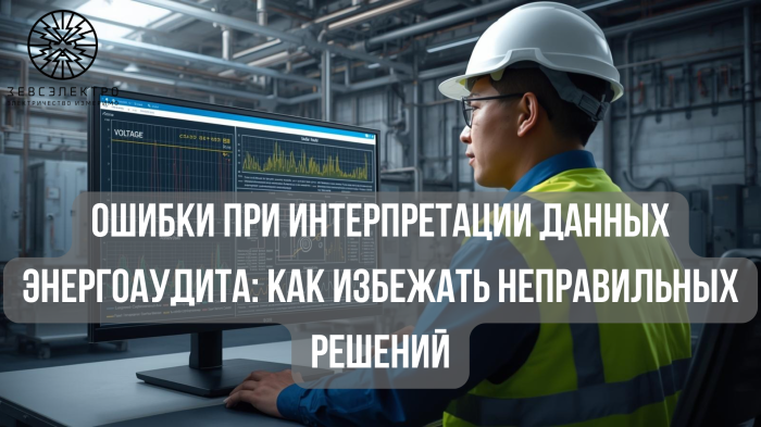 Ошибки при интерпретации данных энергоаудита: как избежать неправильных решений