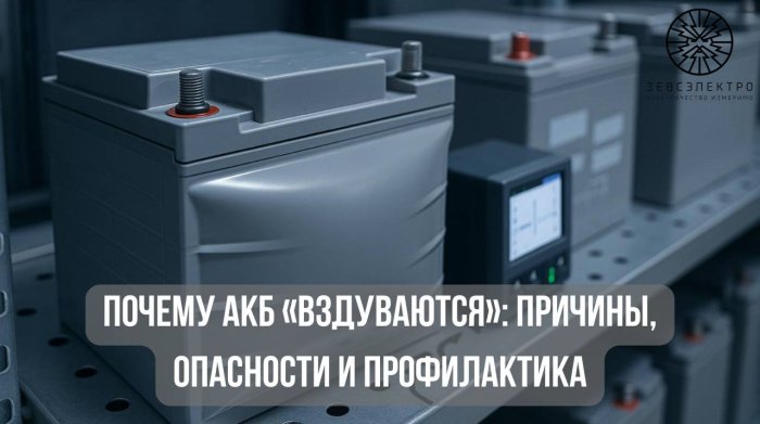 Почему АКБ «вздуваются»: причины, опасности и профилактика