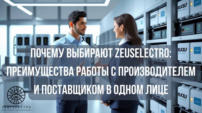 Почему выбирают Zeuselectro: преимущества работы с производителем и поставщиком в одном лице