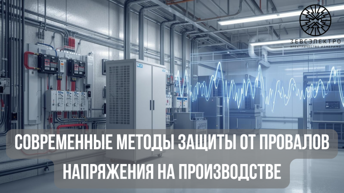 Современные методы защиты от провалов напряжения на производстве