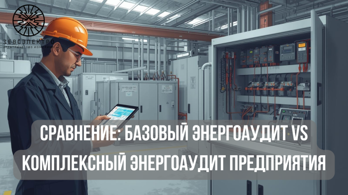 Сравнение: базовый энергоаудит vs комплексный энергоаудит предприятия