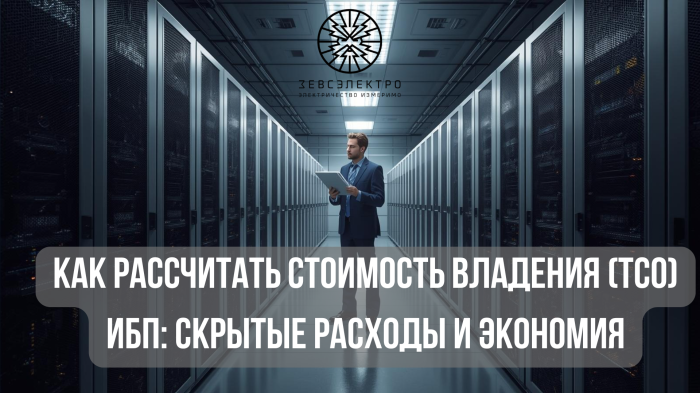 Как рассчитать стоимость владения (TCO) ИБП: скрытые расходы и экономия