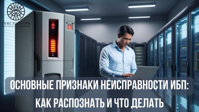 Основные признаки неисправности ИБП: как распознать и что делать