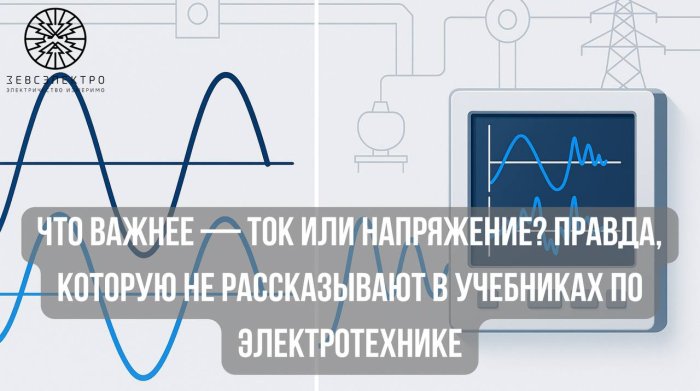 Что важнее — ток или напряжение? Правда, которую не рассказывают в учебниках по электротехнике