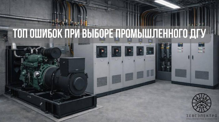 ТОП ошибок при выборе промышленного ДГУ: инженерная практика и реальные последствия