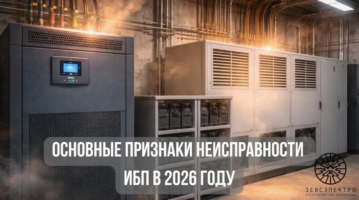 Основные признаки неисправности ИБП в 2026 году: как распознать проблемы и избежать аварий. Подробное инженерное руководство