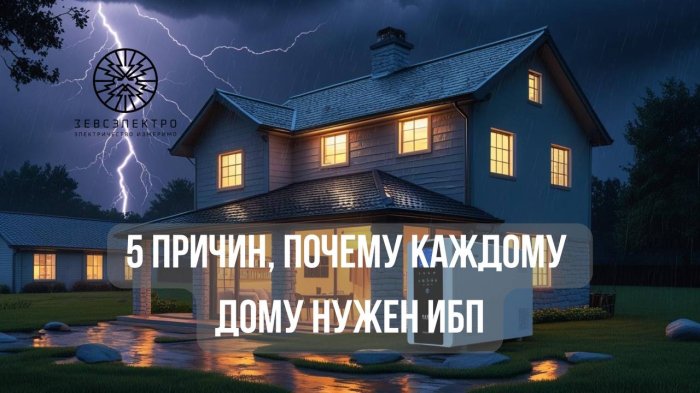 5 причин, почему каждому дому нужен ИБП