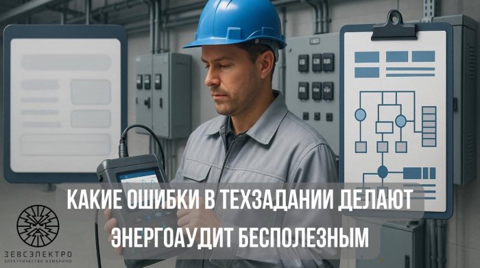 Какие ошибки в техзадании делают энергоаудит бесполезным