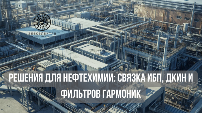 Решения для нефтехимии: связка ИБП, ДКИН и фильтров гармоник