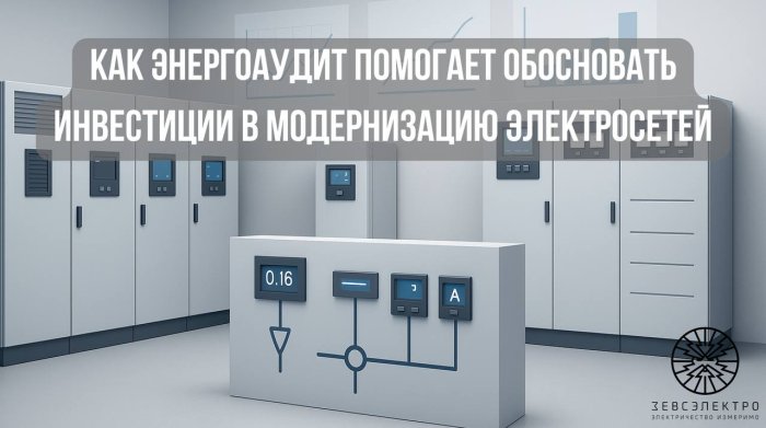 Как энергоаудит помогает обосновать инвестиции в модернизацию электросетей