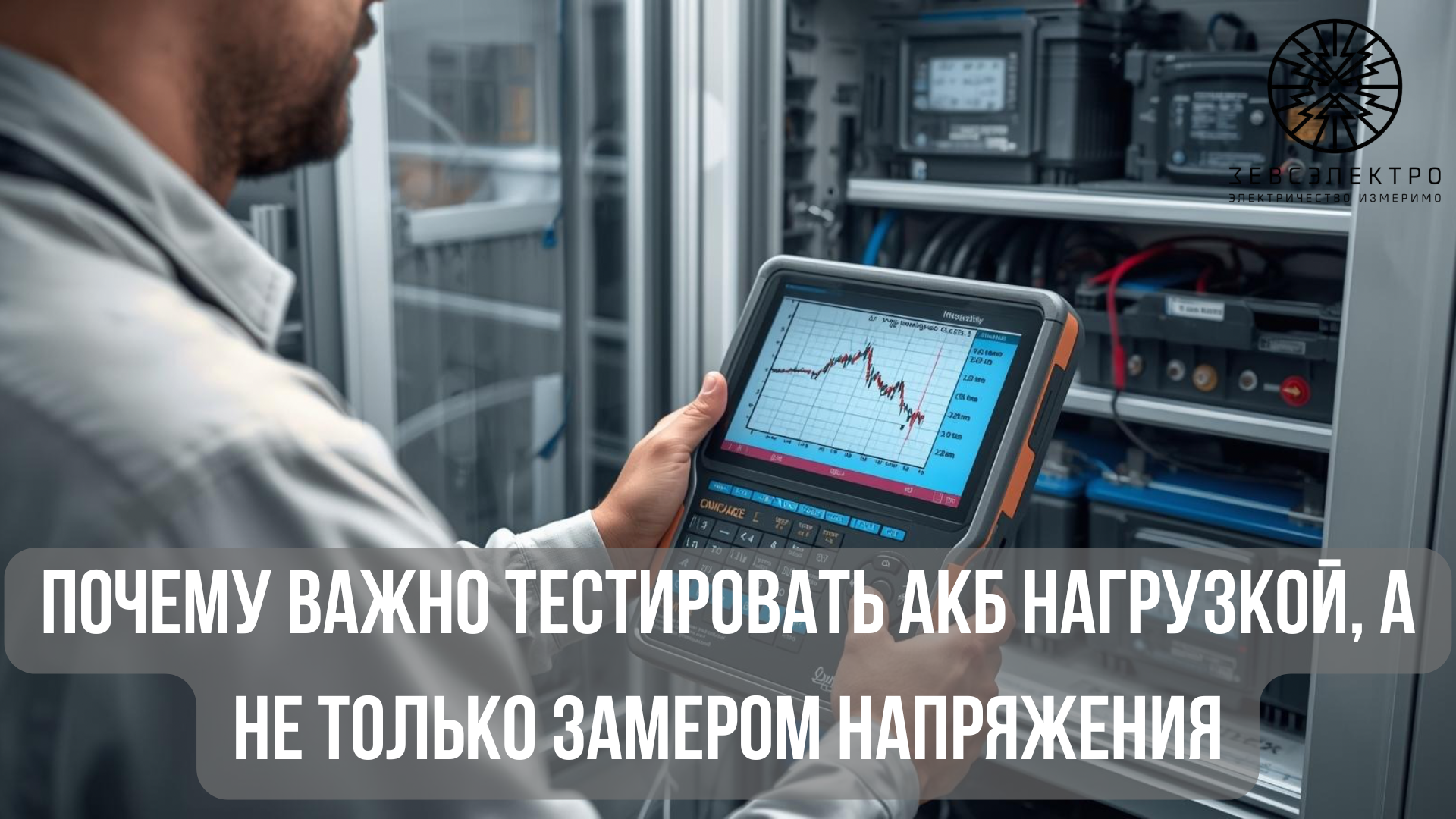 Почему важно тестировать АКБ нагрузкой, а не только замером напряжения