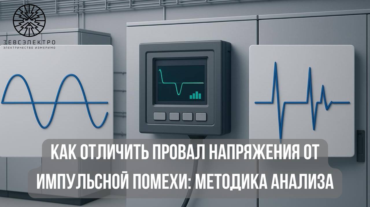 Как отличить провал напряжения от импульсной помехи: методика анализа Как отличить провал напряжения от импульсной помехи: методика анализа
