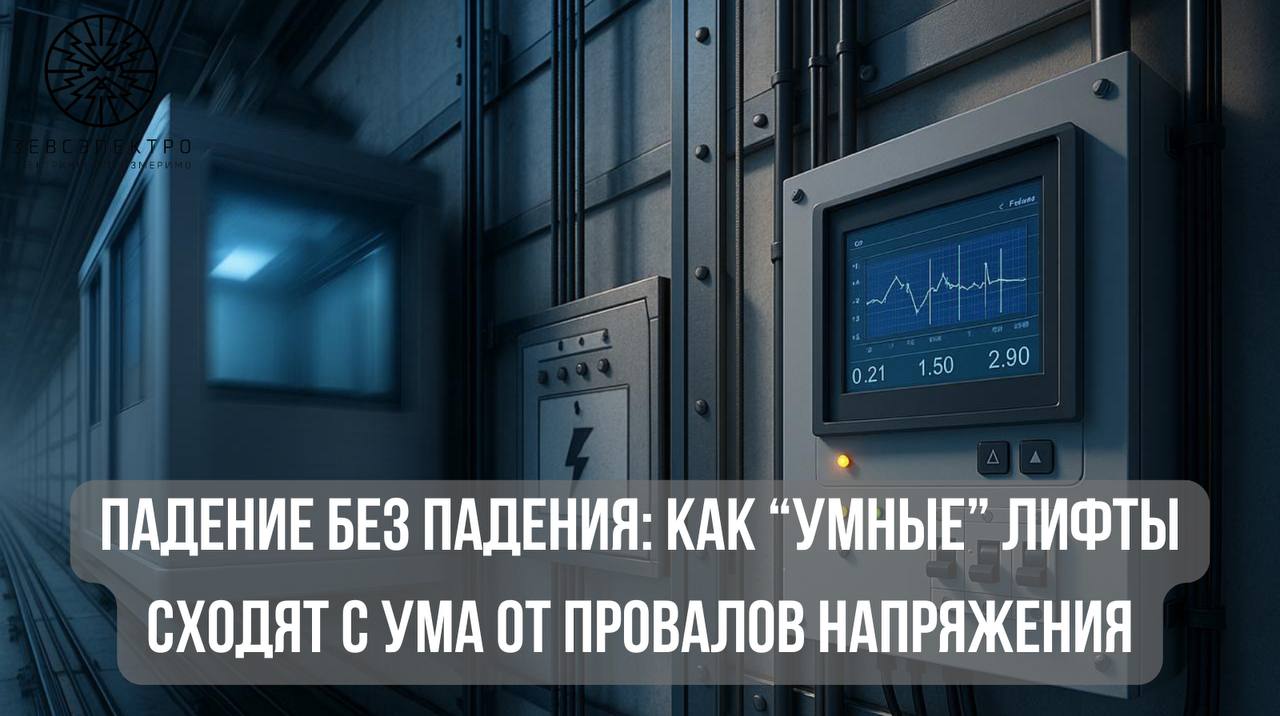 Падение без падения: как “умные” лифты сходят с ума от провалов напряжения