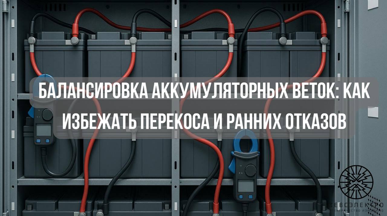 Балансировка аккумуляторных веток: как избежать перекоса и ранних отказов
