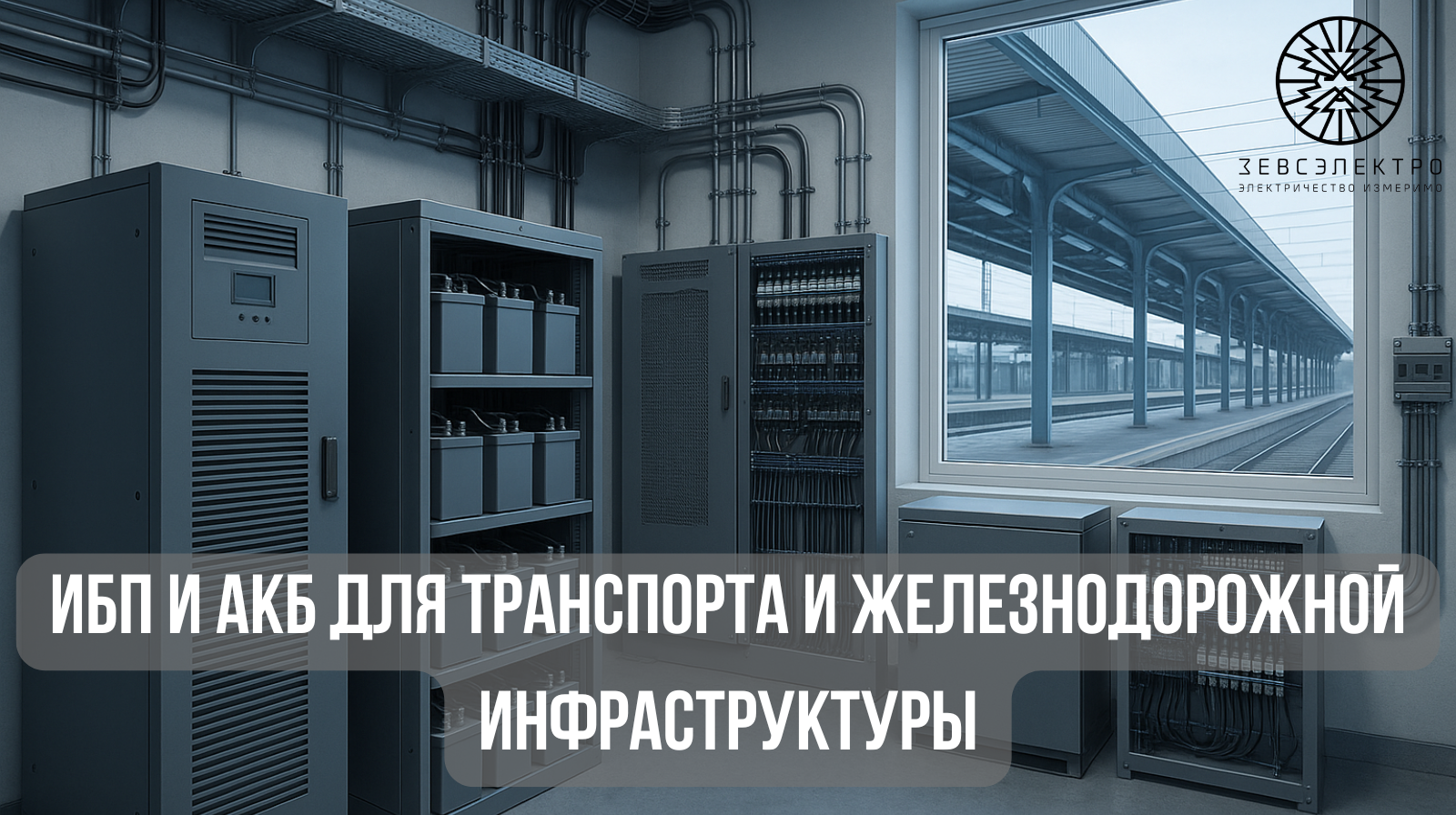 ИБП и АКБ для транспорта и железнодорожной инфраструктуры