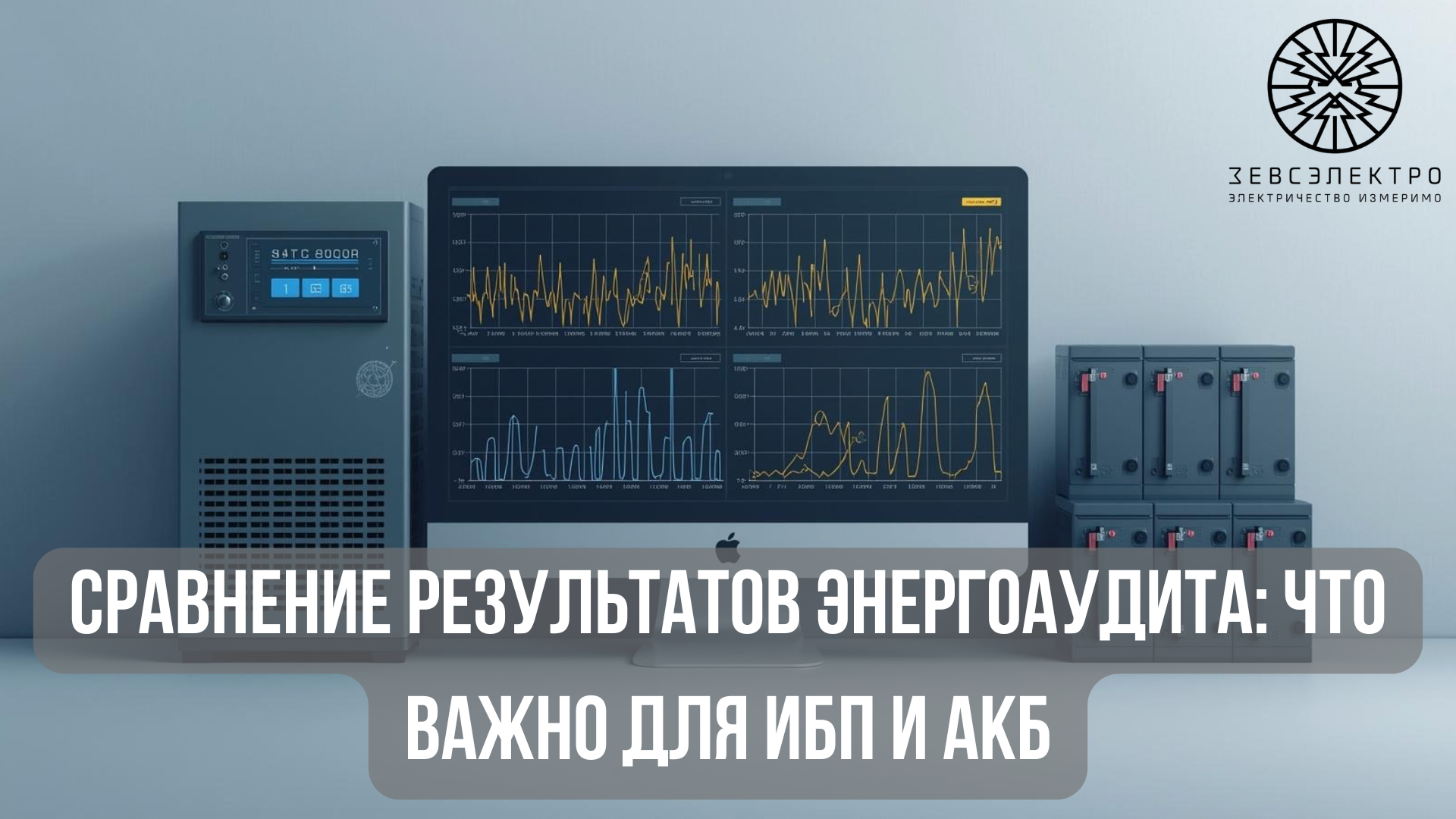 Сравнение результатов энергоаудита: что важно для ИБП и АКБ