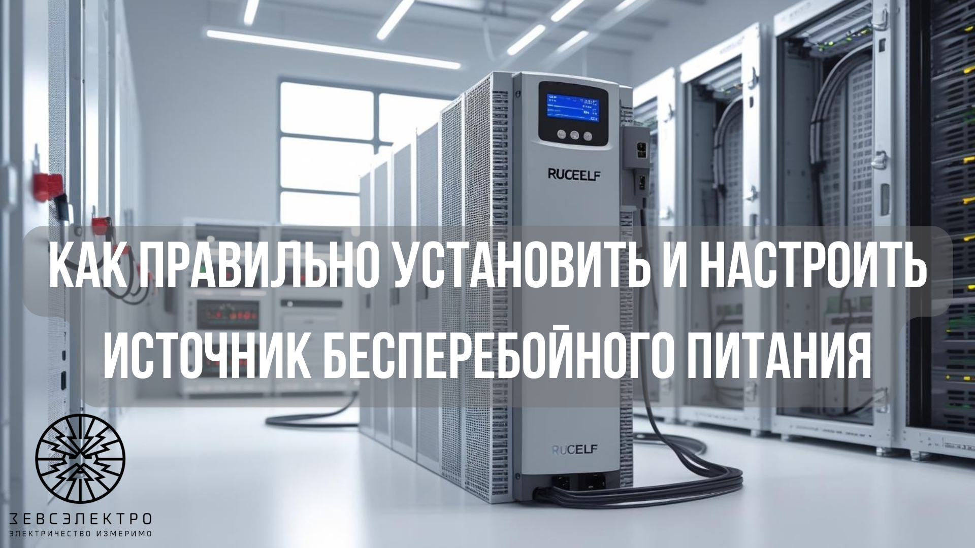 Как правильно установить и настроить источник бесперебойного питания