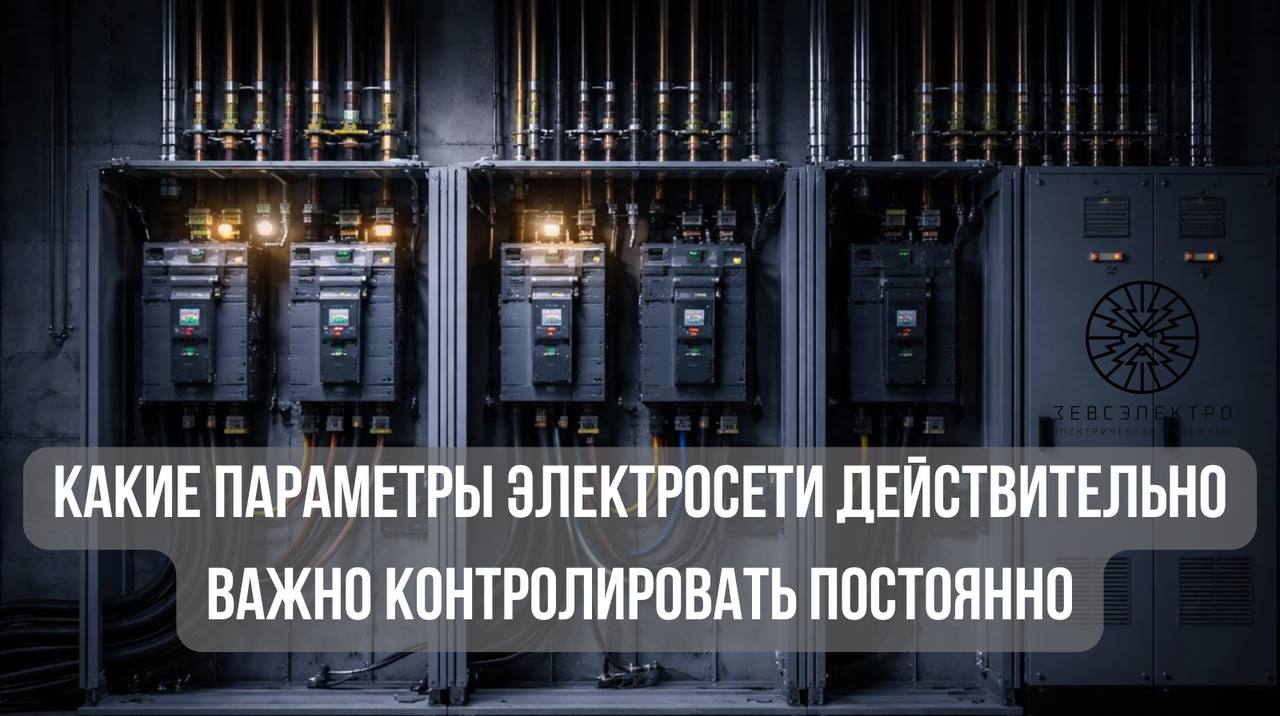 Какие параметры электросети действительно важно контролировать постоянно Какие параметры электросети действительно важно контролировать постоянно