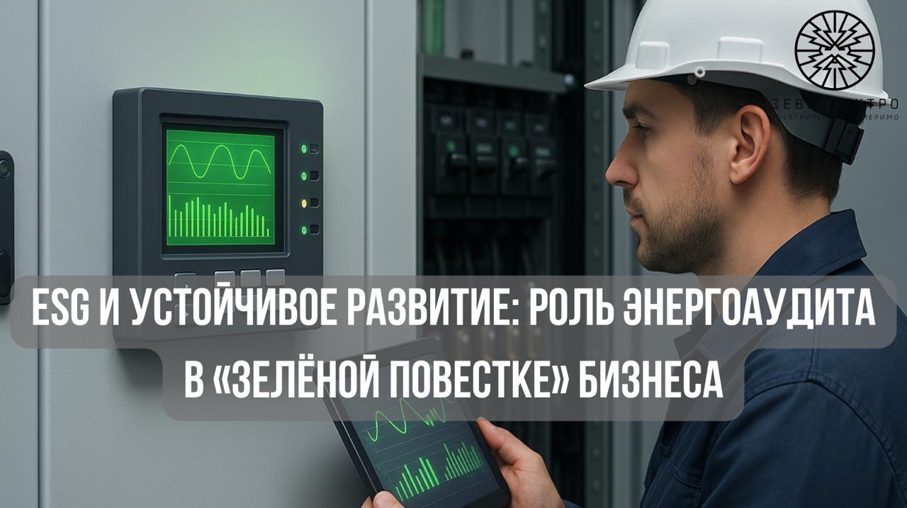 ESG и устойчивое развитие: роль энергоаудита в «зелёной повестке» бизнеса