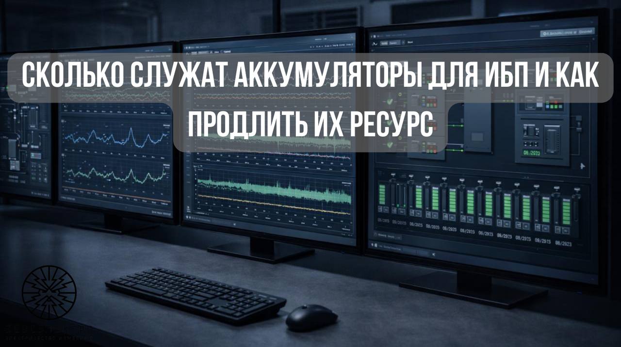 Сколько служат аккумуляторы для ИБП и как продлить их ресурс