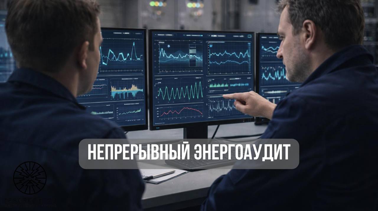 Непрерывный энергоаудит: как предприятия переходят от разового анализа к постоянному мониторингу