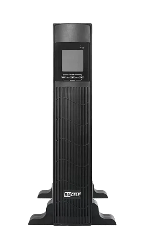 Однофазный ИБП RUCELF серии UPO 2 кВА / 1,8 кВт, универсальное исполнение в стойку или напольное, встроенные АКБ