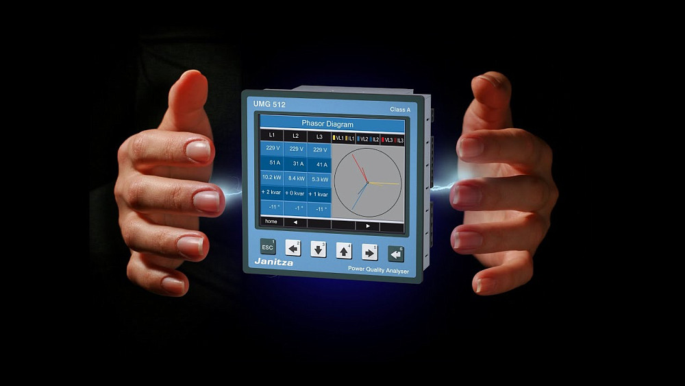 Проект по поставке прибора для измерения качества электроэнергии JANITZA UMG512-PRO для компании ООО «АСУ Инжиниринг»